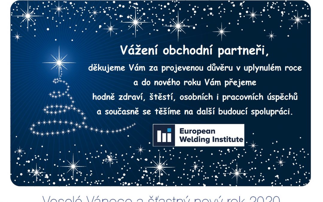 Veselé vánoce a šťastný nový rok 2020